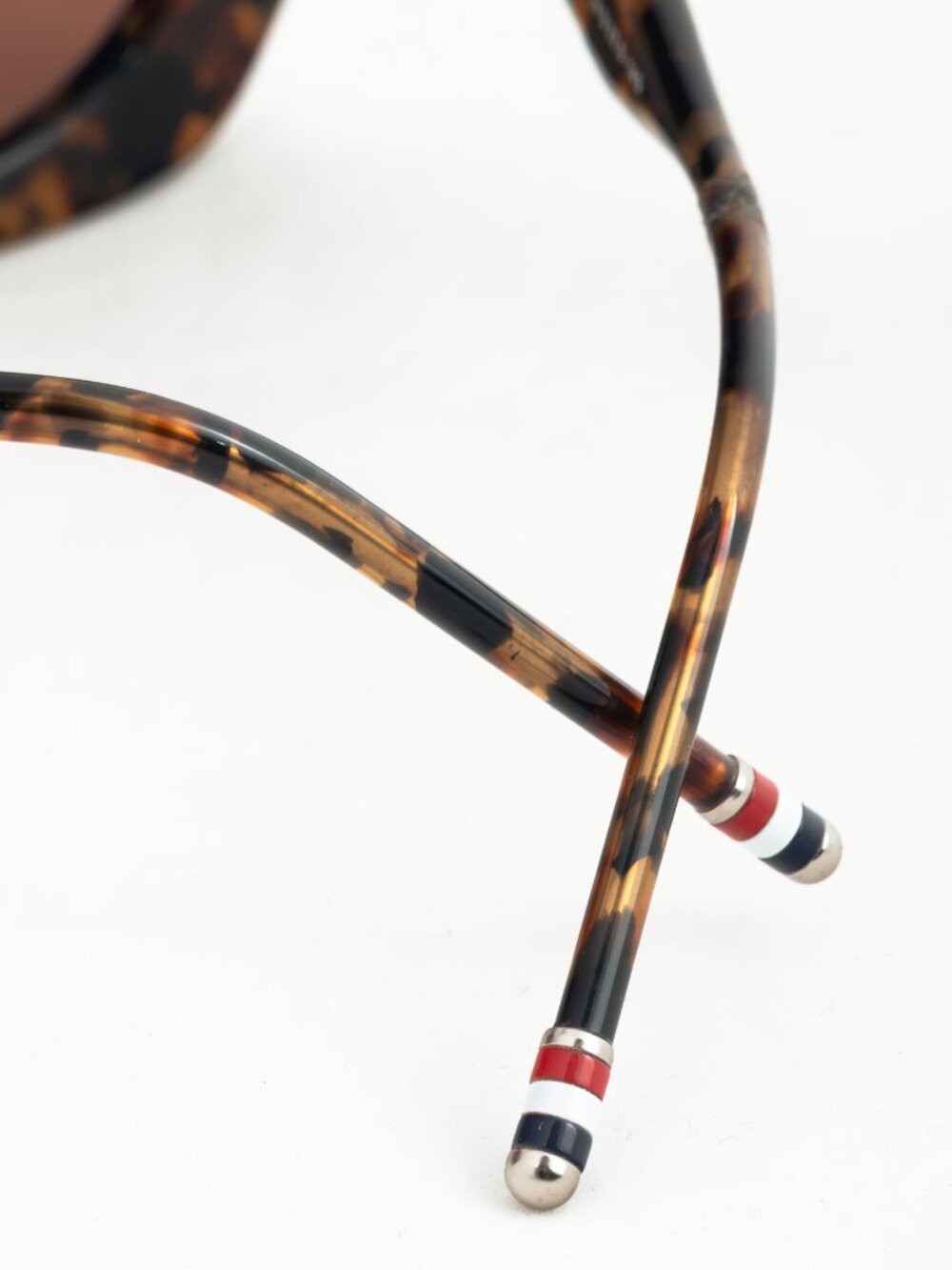 Thom Browne TBS509 Square Tokyo Tortoise Sunglasses - Picture 6 of 8